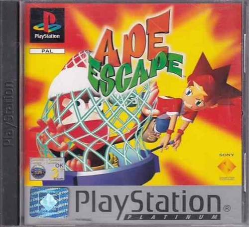 Ape Escape - Platinum - PS1 (B Grade) (Genbrug)